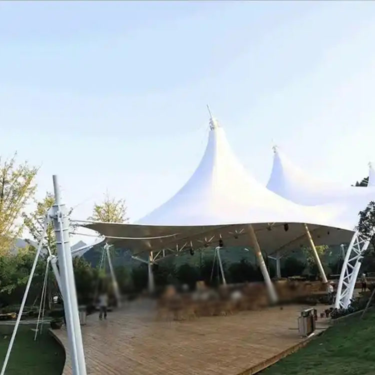 芦山县膜结构景观棚